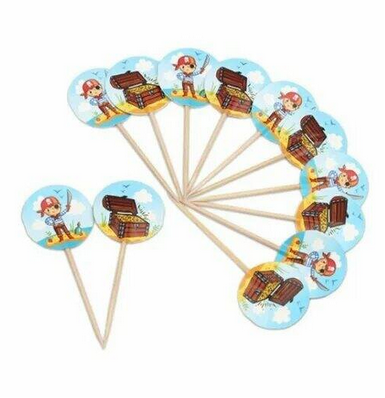 Шпажки для канапе Пират (1уп/12шт) 2186