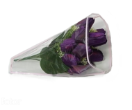 Конус рис/рис 27/50 Кайма Розовый (1уп/100шт)