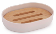 Мыльница бамбук Бежевая Арт-М-8062 БАШ