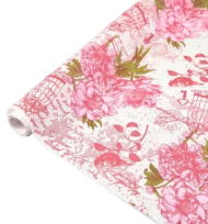 Бумага крафт Peones Белый-Розовый-Фисташка-Бордо 70см*10м