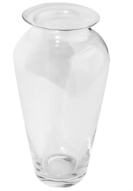 Ваза стеклянная Мальвина D-17,5см/Н-35см Арт-2410