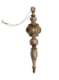 Ёлочное украшение Верхушка на ёлку Н-17см/ Арт-ZU-5967