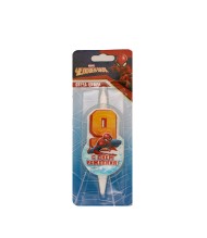 Свеча Цифра 9 Человек-паук 3519