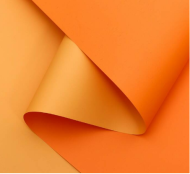 Пленка Листами Пудра Двусторонняя Оранжево Жёлтая 58/58см (1уп/10шт) Цена за лист