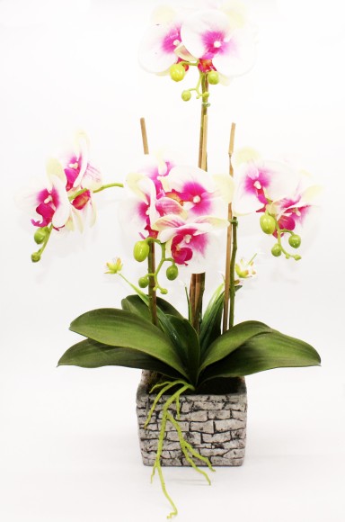 Орхидея в горшке Искусственная №534