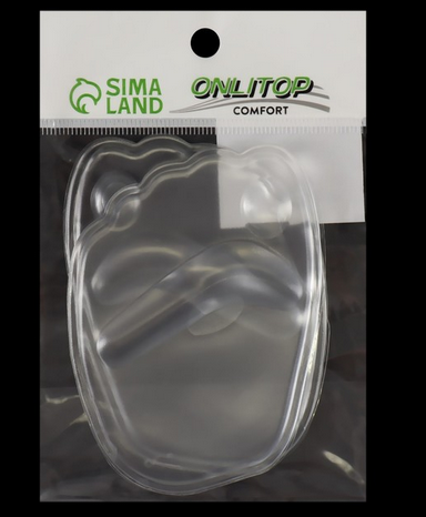 Полустельки силиконовые 95*65мм Арт-1682726