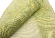 Сетка Золотая полоса Зеленая 53см*9м