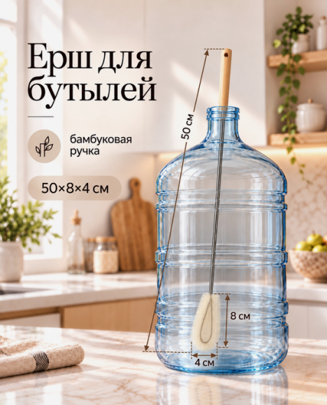 Ёрш для бутылей 50см Арт-11081782