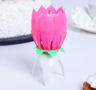 Свеча музыкальная Тюльпан Арт-252694