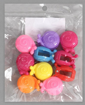 Клипса для растений Улитка набор 10шт (Цена за УПАКОВКУ)