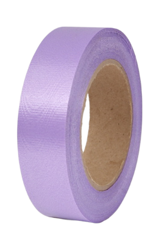 Лента Простая Тиснение дерево 3см*50ярд Сиреневая