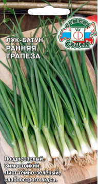 Лук батун Ранняя Трапеза ЦВ/П (СЕДЕК) 1гр позднеспелый