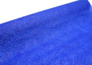 Фетр Мягкий с Выпуклым рисунком Синий 53см*4,5м