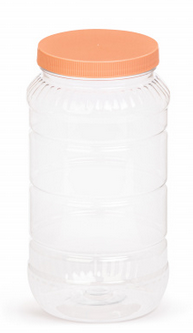 Банка пластиковая 3лит М-956