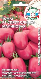 Томат Спрут Сливка Малиновый F1 ЦВ/П (СЕДЕК) 0,03гр раннеспелый до 2,5м Томат Спрут Сливка Малиновый F1 ЦВ/П (СЕДЕК) 0,03гр раннеспелый до 2,5м