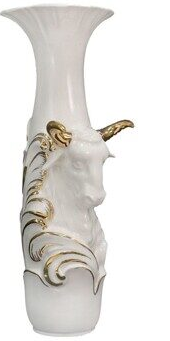 Ваза керамическая ЗОДИАК Телец Н-21см