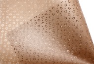 Пленка Листами с Перфорацией Цветы Кофейная 60/60см (1уп/20шт) Цена за 1ЛИСТ