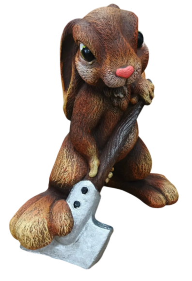 Фигурка Зайка Копайка Коричневый 33см Арт-Ф351 Фигурка Зайка Копайка Коричневый 33см Арт-Ф351