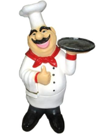 Фигурка Повар Арт-FP-40172 62см