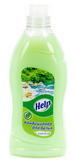 Кондиционер для белья HELP 2лит Горный родник (1уп/6шт)