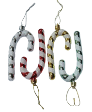 Ёлочное украшение Леденец (12см/4шт) Арт-7210