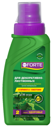 Удобрение Бона Форте Здоровье Декоративно-лиственных Растений 285мл (1уп/20шт) min 3шт