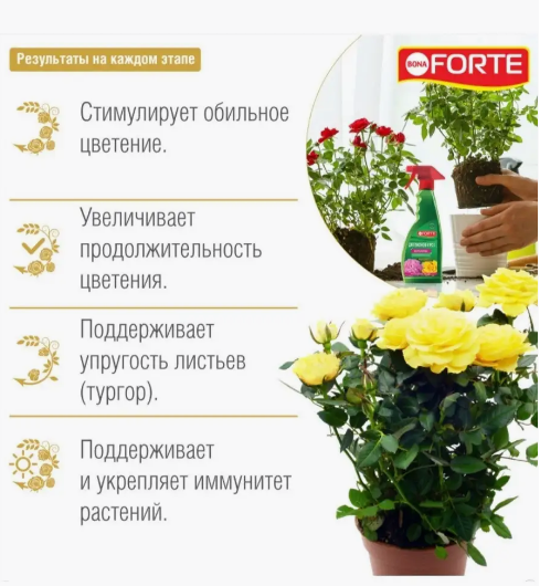 Удобрение Тоник Роз Пионов 500мл Бона Форте (1уп/12шт) Зал УПАКОВКА