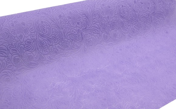 Фетр Мягкий с Выпуклым рисунком Сиреневый 53см*4,5м