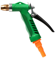Пистолет распылитель Greengo регулируемый 1/2" 3/4" 5/8" наконечник Латунь Арт-1008786