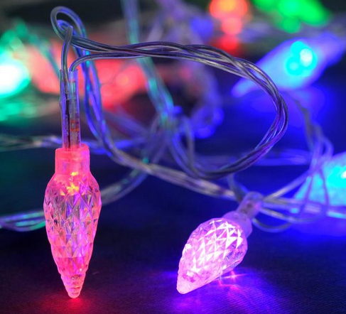 Электрогирлянда 5м Шишки Арт-185508