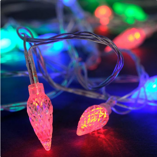 Электрогирлянда 5м Шишки Арт-185508