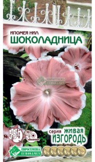 Цветы Ипомея Шоколадница ЦВ/П (ЕС) 0,3гр однолетник до 3м