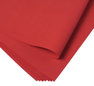 Фоамиран 1,2мм 60*70см Красный (1уп/10шт)