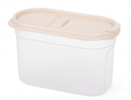 Ёмкость пластиковая для сыпучих продуктов Космо 1,2лит Арт-М-8804/03/06/8596