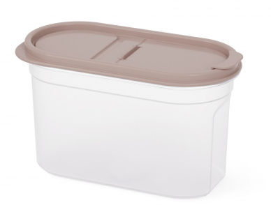 Ёмкость пластиковая для сыпучих продуктов Космо 1,2лит Арт-М-8804/03/06/8596