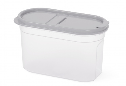 Ёмкость пластиковая для сыпучих продуктов Космо 1,2лит Арт-М-8804/03/06/8596