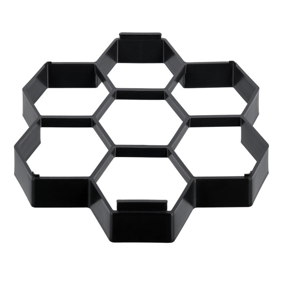 Форма для отливки садовых дорожек Соты 28,5*27*4см VORTEX Форма для отливки садовых дорожек Соты 28,5*27*4см VORTEX