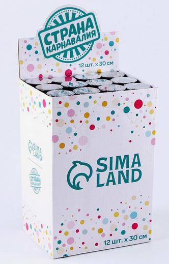 Пневмохлопушка 30см Гендер-пати Boy or Girl Розовая Арт-9455531