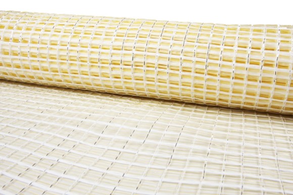 Сетка Акцент с люрексом Кремовый 53см*6м