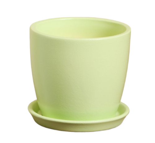 Кашпо Осень Глянец Фисташка Арт-2734565 (D-18см-3л)
