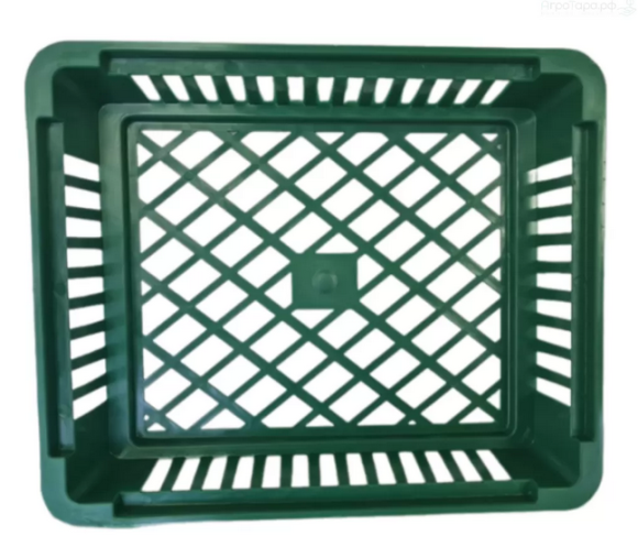 Корзинка для луковичных Зелёная 295*245мм
