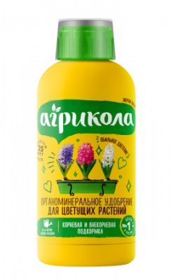 Удобрение Агрикола Аква для Цветущих растений 250мл (1уп/25шт) min 5шт