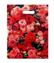 Сумочка пакет п/э 300*400мм Розовый вальс Арт-861045