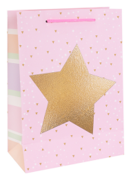 Сумочка пакет картон 310*400*120мм Золотая звезда Арт-3156 XL