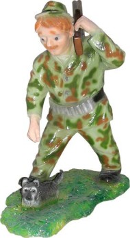 Фигурка Охотник Арт-F03148 75см