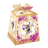 Коробка Подарочная Нежное настроение L10см W8,5см H11,5см Арт-1351169