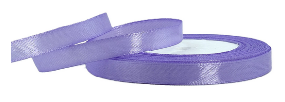 Лента Атласная 10мм*25ярд Сиреневая Лента Атласная 10мм*25ярд Сиреневая