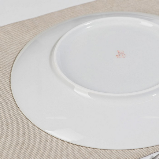 Тарелка фарфоровая Конёк d=20см Арт-7675154