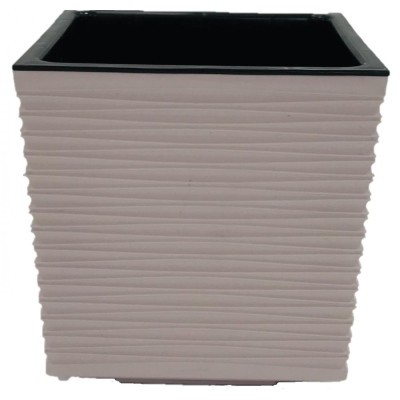 Горшок Стиль 3лит Пудра (с дренажной системой)