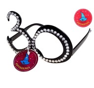 Очки Юбилейные 30 13*11см 315979